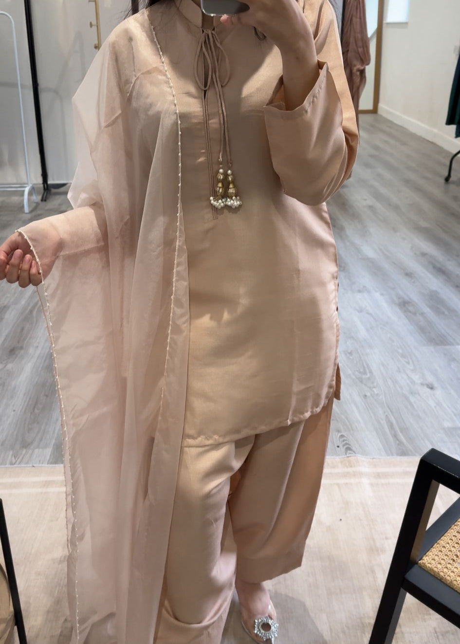 Mahnoor - Nude Pink