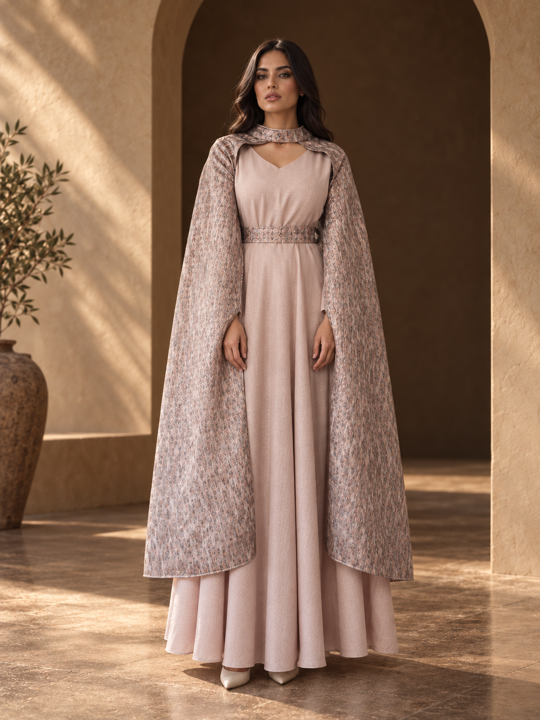 Azra Pink — AI-styled editorial cover