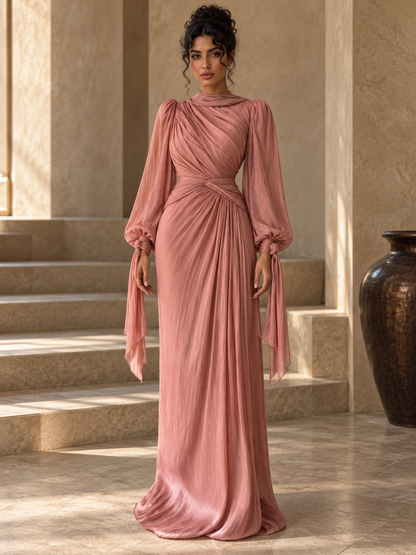 Lamisa - Dusky Pink — AI-styled editorial cover