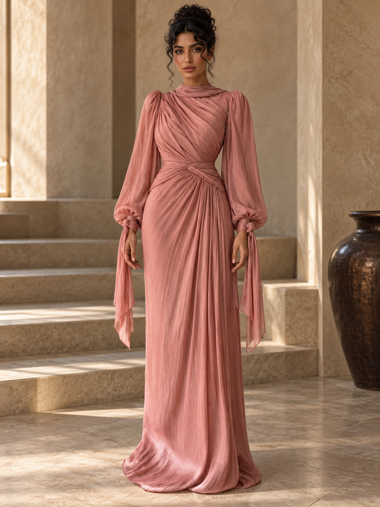 Lamisa - Dusky Pink — AI-styled editorial cover