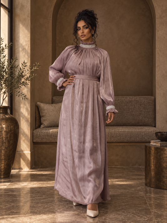 Soraya - Mauve — AI-styled editorial cover